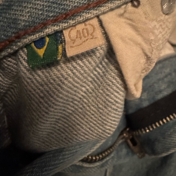 FARM Rio Blue Flare Wide Leg Jeans - Picture 10 of 12